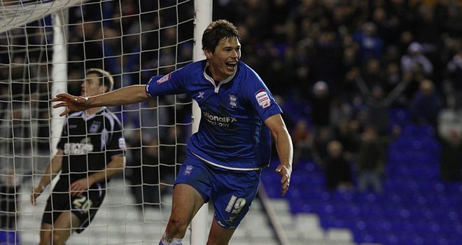 Zigic: Scored in added time