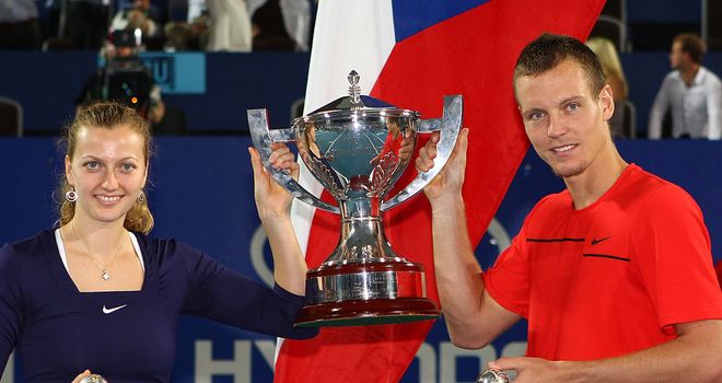 Kvitova and Berdych lift the Hopman Cup in Perth
