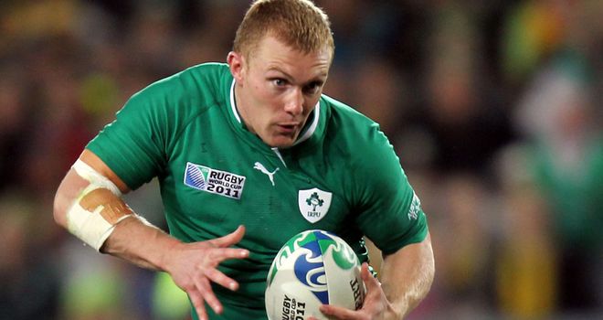 Keith Earls: joined back up with his international team-mates at the start of the week