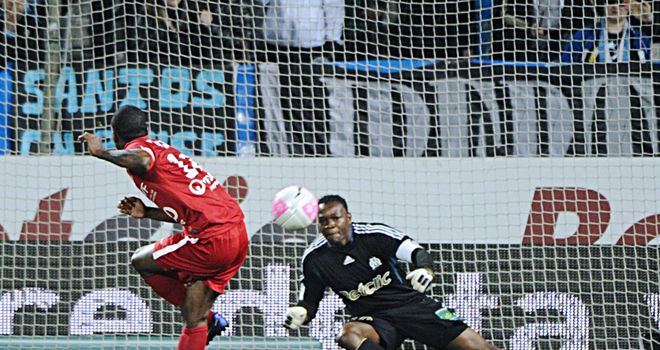 Gael Kakuta: Scoring the winner for Dijon against Marseille, the club he now hopes to join