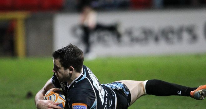 Tommy Seymour: Second half double for Glasgow