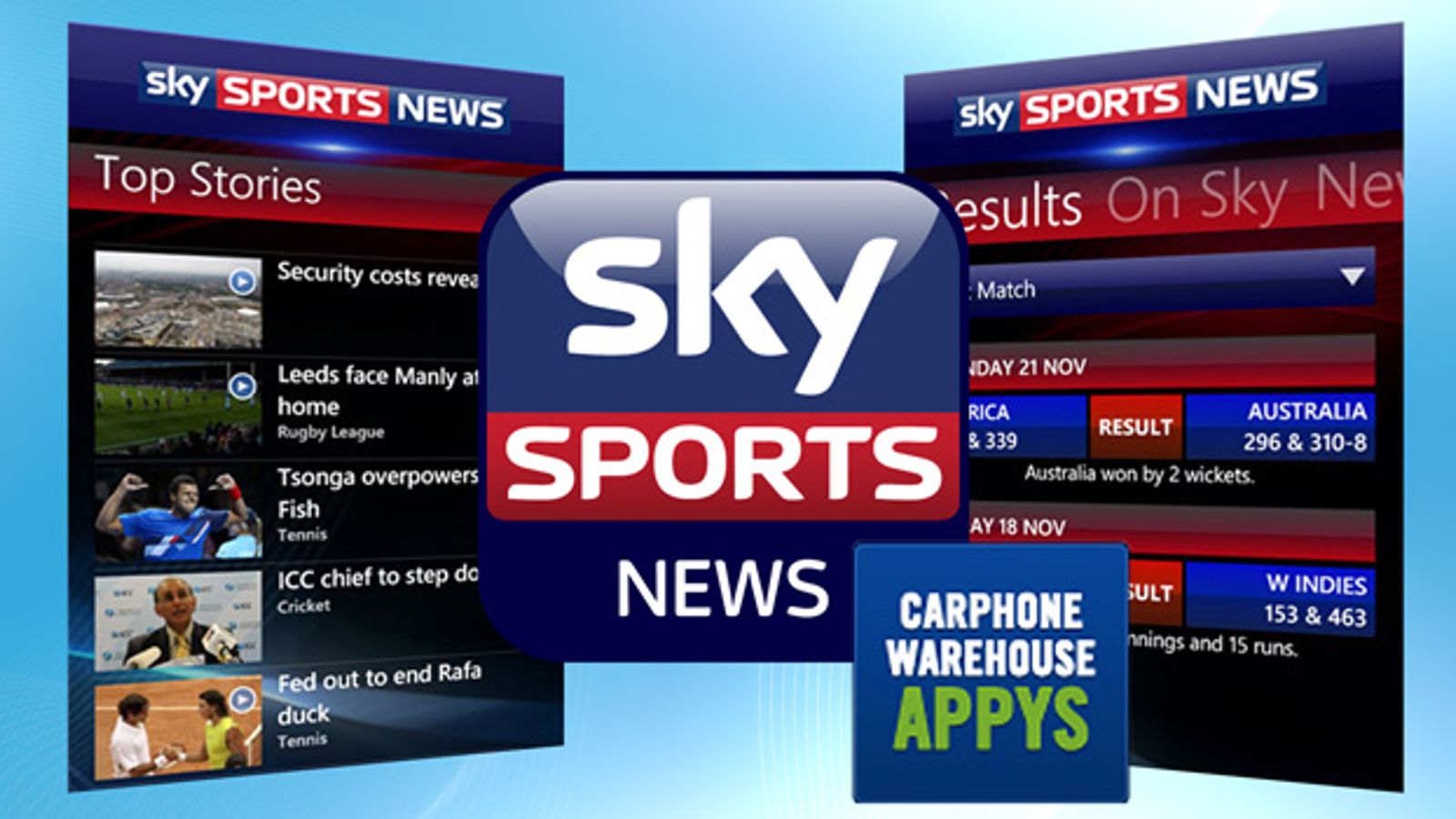 App in top award | News News | Sky Sports