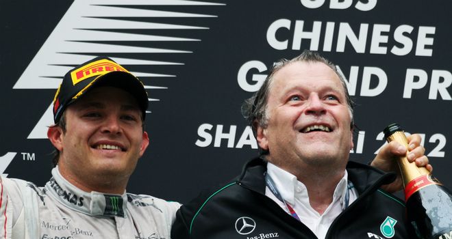 norbert haug mercedes f1