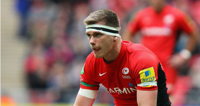 Owen Farrell: Back in Saracens side for clash with Newcastle