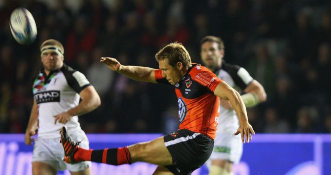 Jonny Wilkinson: Unerring once again with the boot