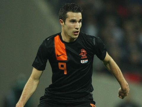Image of Robin van Persie: The striker had opened the scoring before Bulgaria fight back