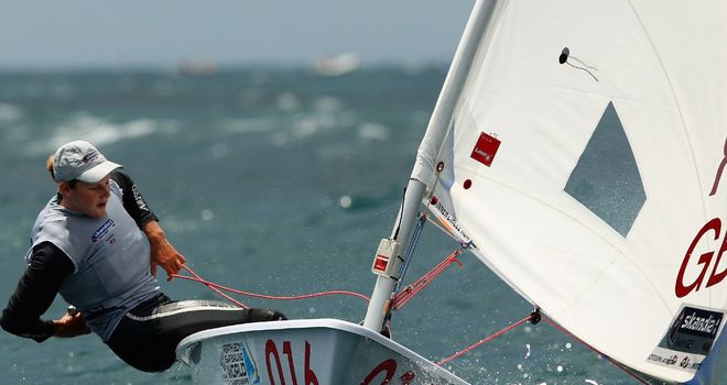 Alison Young: Will make her Olympic debut in the Laser Radial event