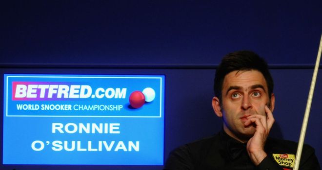 Ronnie O&#39;Sullivan: %-3 lead after first session of semi-final against Matthew Stevens