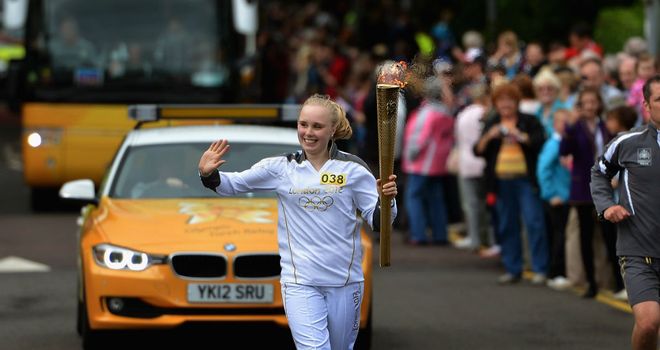 Olympic Torch: Make its way into Scotland