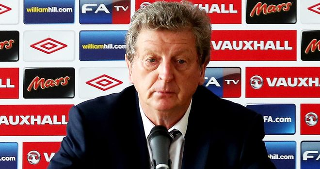 Roy Hodgson: Will use Italy friendly in August as an opportunity to experiment