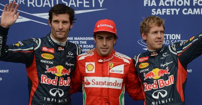 Mark Webber is hoping for a good view of the title fight