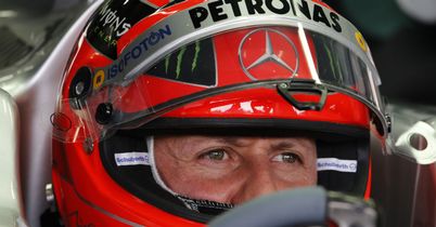 Michael Schumacher: Starts third on the grid at Hockenheim