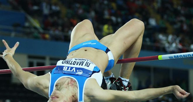 Antonietta Di Martino: Withdrawn from the Olympic Games following a knee operation