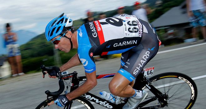 manuskript halvleder Melankoli Giro d'Italia: David Millar part of Garmin-Sharp team supporting Ryder  Hesjedal | Cycling News | Sky Sports