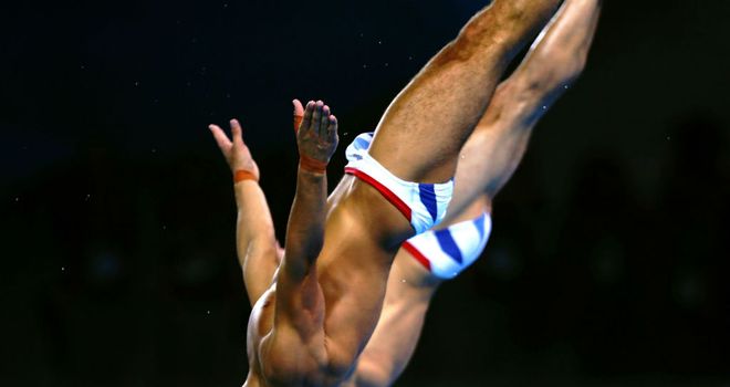 Tom Daley and Pete Waterfield finished just outside the medals in the men's synchronised 10m platform final