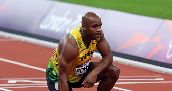 Asafa Powell: Could not repeat his blistering first time