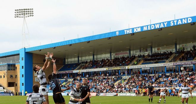 The London Broncos played Hull FC in Kent in May