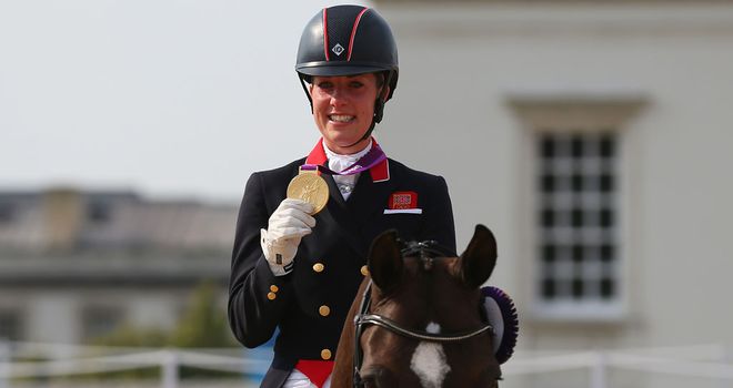 Charlotte Dujardin: Won second gold medal of 2012 Olympics