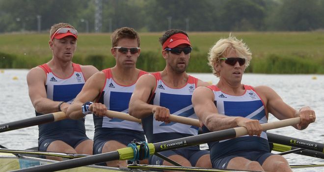 Men's four: Olympic gold