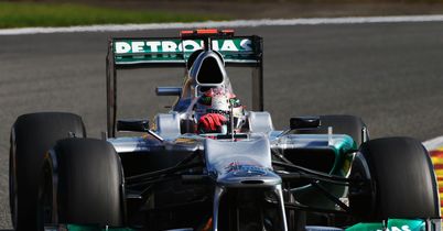 Michael Schumacher: Qualified 13th for Belgian GP