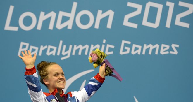 Ellie Simmonds: second world record of the day in the SM6 200m IM