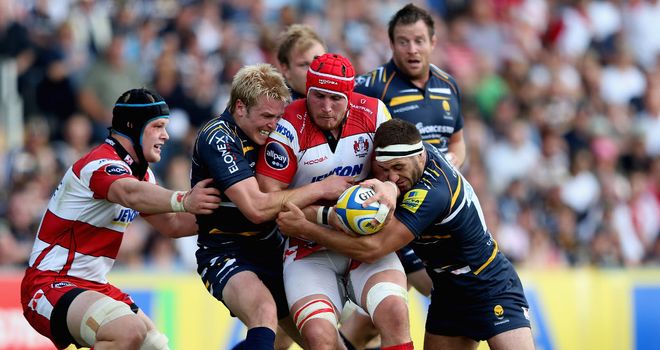 Tense struggle: Gloucester and Worcester play out draw