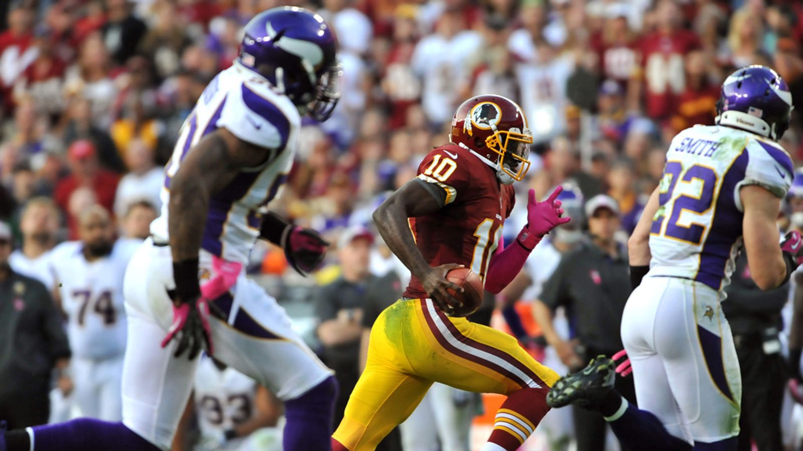 Vikings beat Redskins in Robert Griffin III's return - ABC7 New York