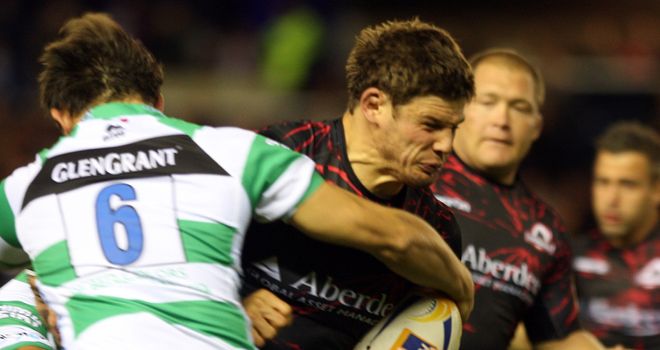 Ross Ford: Was contained by the Treviso defence