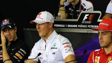 Vettel and Alonso had warm words for F1's departing star