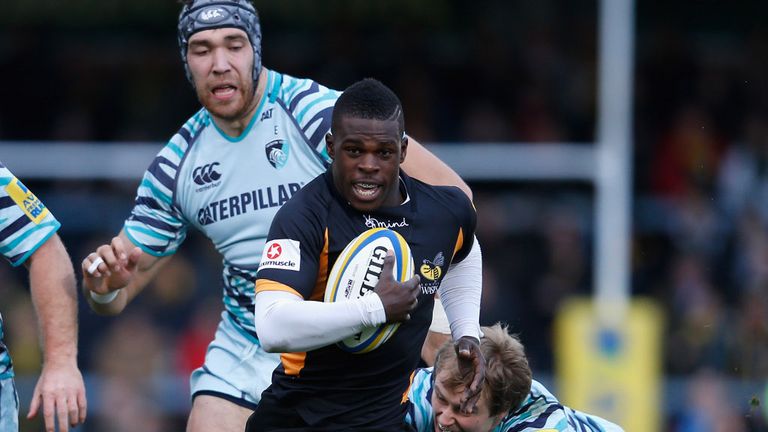Christian Wade: winger touched down for Wasps