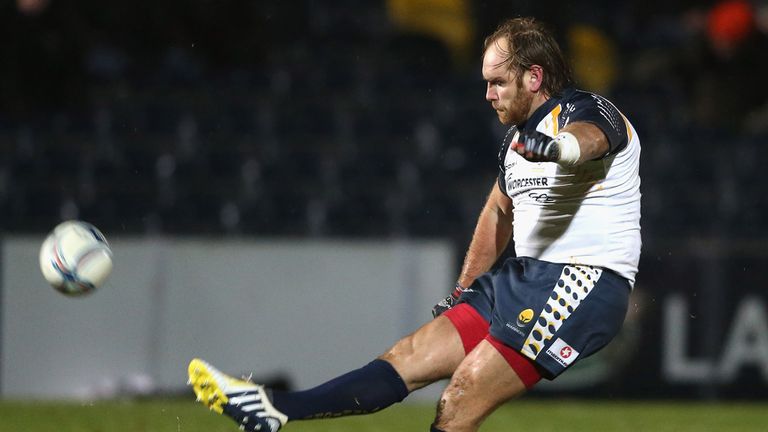 Andy Goode: Two successful kicks for Worcester