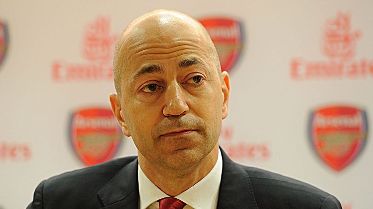Ivan Gazidis: Believes Arsenal need to invest in a new striker this January
