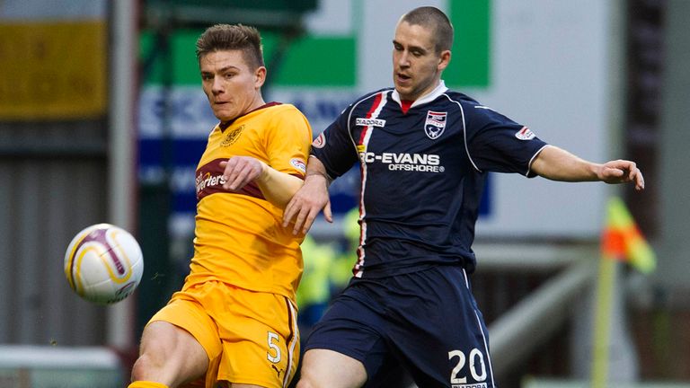 Shaun Hutchinson: Urged to stay at Motherwell by boss Stuart McCall