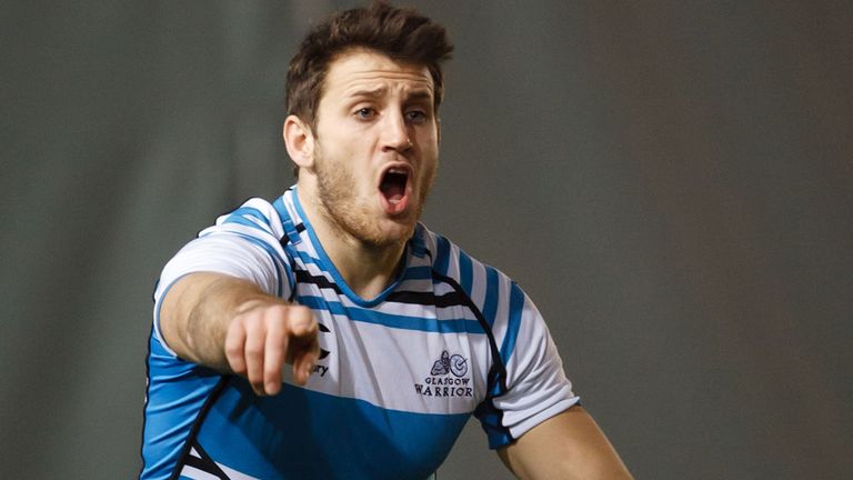 Tommy Seymour: on the scoresheet with a try for Glasgow