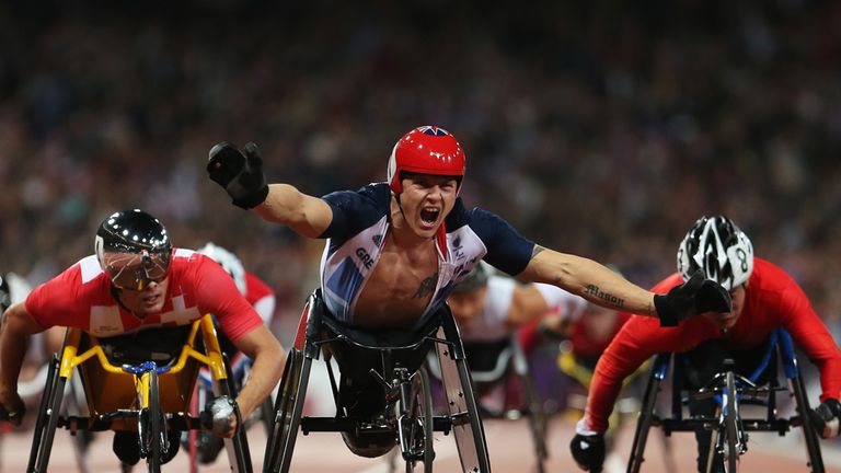 David Weir: Was inspirational part of the London 2012 Paralympics