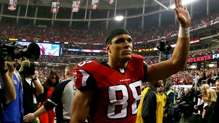 Former Kansas City Chiefs and Atlanta Falcons tight end Tony Gonzalez is part of the 2019 Hall of Fame class