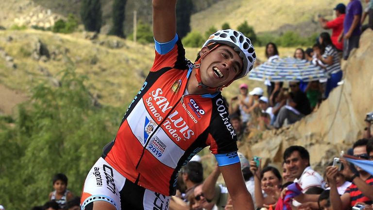 Emmanuel Guevara: Hung on to claim a superb victory
