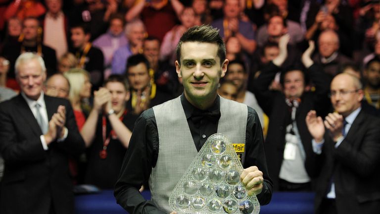 Mark Selby: Held off challenge from Neil Robertson to secure his third Masters title