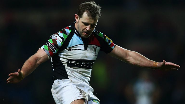 Nick Evans: Four kicks from four attempts in appalling conditions