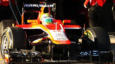 Luiz Razia: Debut as an F1 race driver followed hot on the heels of Marussia's announcement