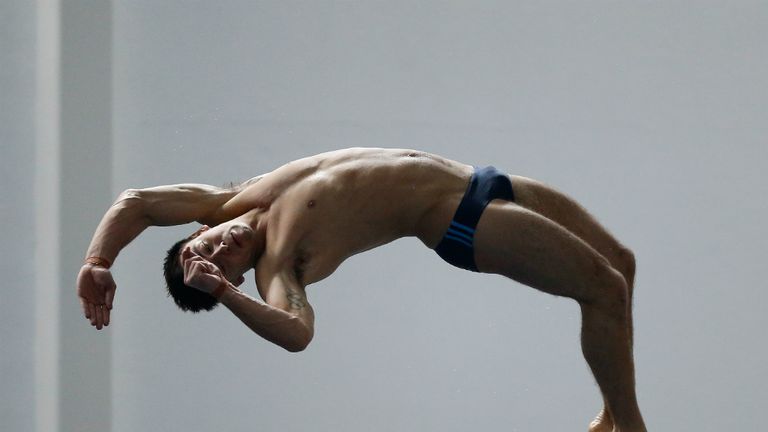Tom Daley: overcame illness to take British 10m platform title