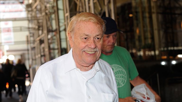 Jerry Buss: Won 10 NBA championships as owner of the LA Lakers