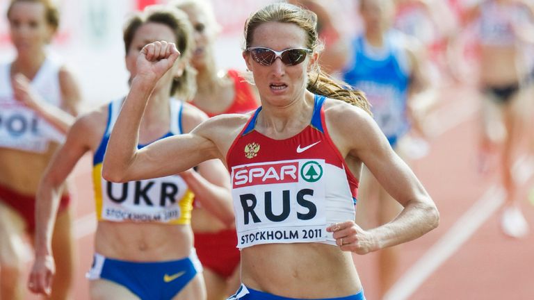 Olesya Syreva: Handed a two-year ban for doping offences