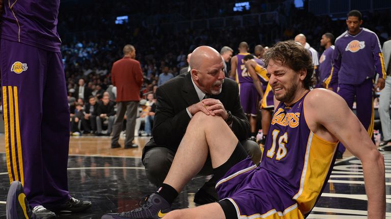 Pau Gasol: Facing long spell out due to foot injury