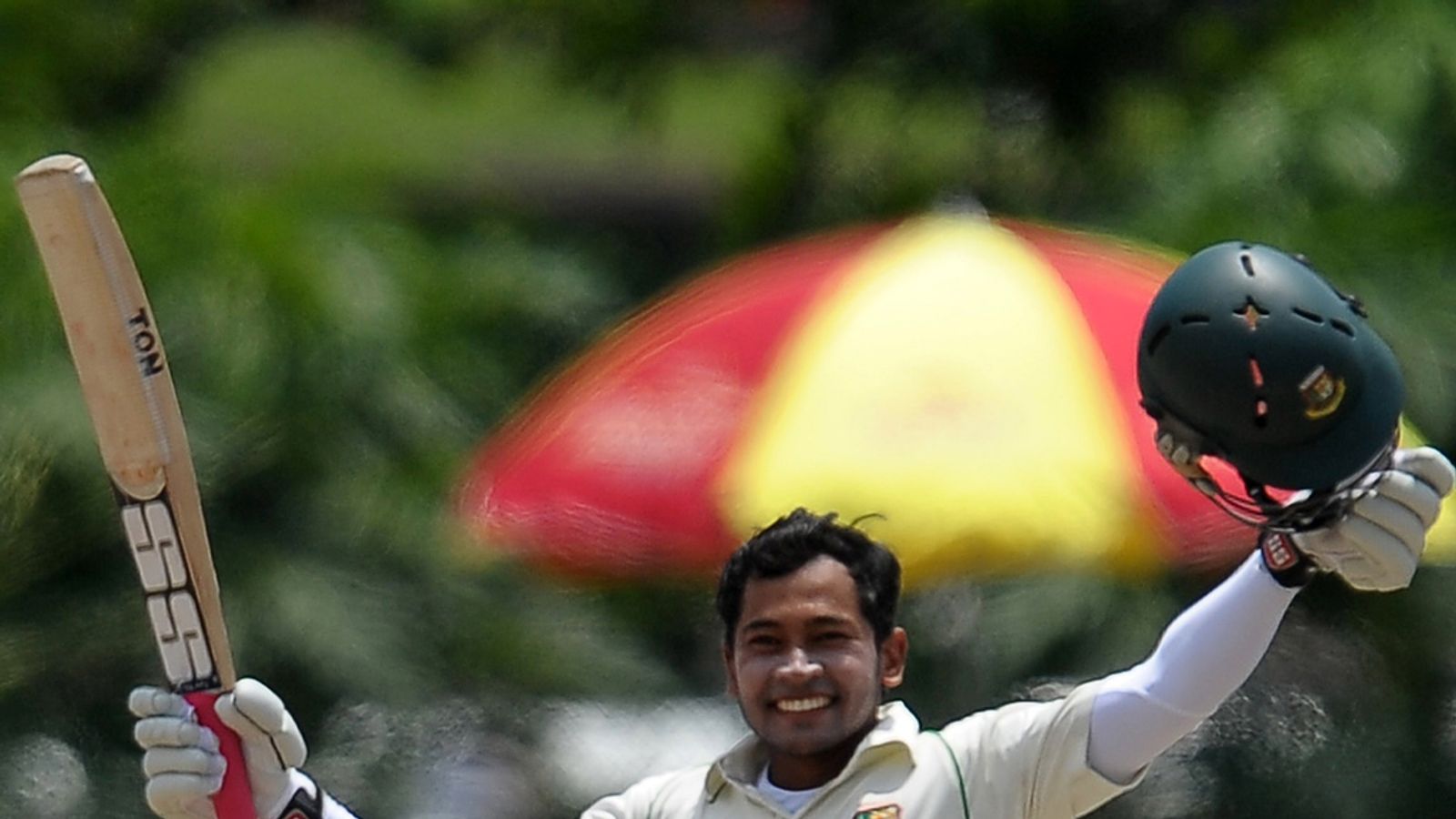 Mushfiqur Rahim Hit Bangladeshs First Test Double Century Against Sri 