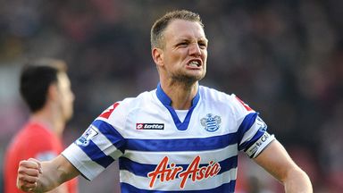 Hill: part of QPR's resolute defence