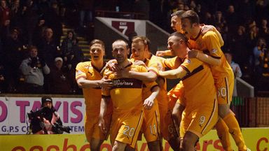 Image of Bob McHugh: Motherwell striker has been rewarded with new contract