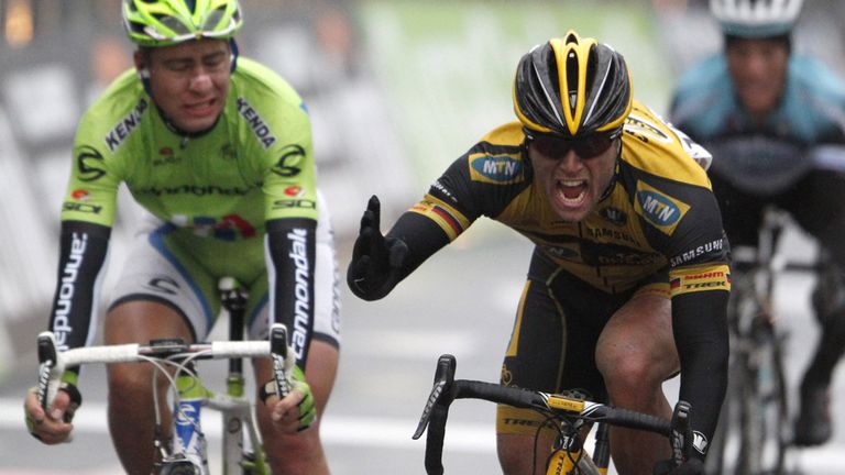 Gerald Ciolek: Outsprinted Peter Sagan on the line