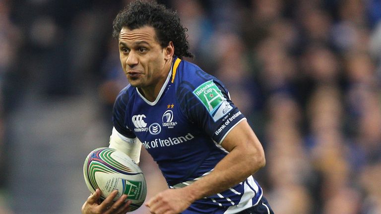 Isa Nacewa: on the scoresheet for Leinster