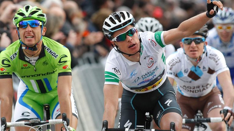 Gianni Meersman now leads the Volta a Catalunya by 16 seconds